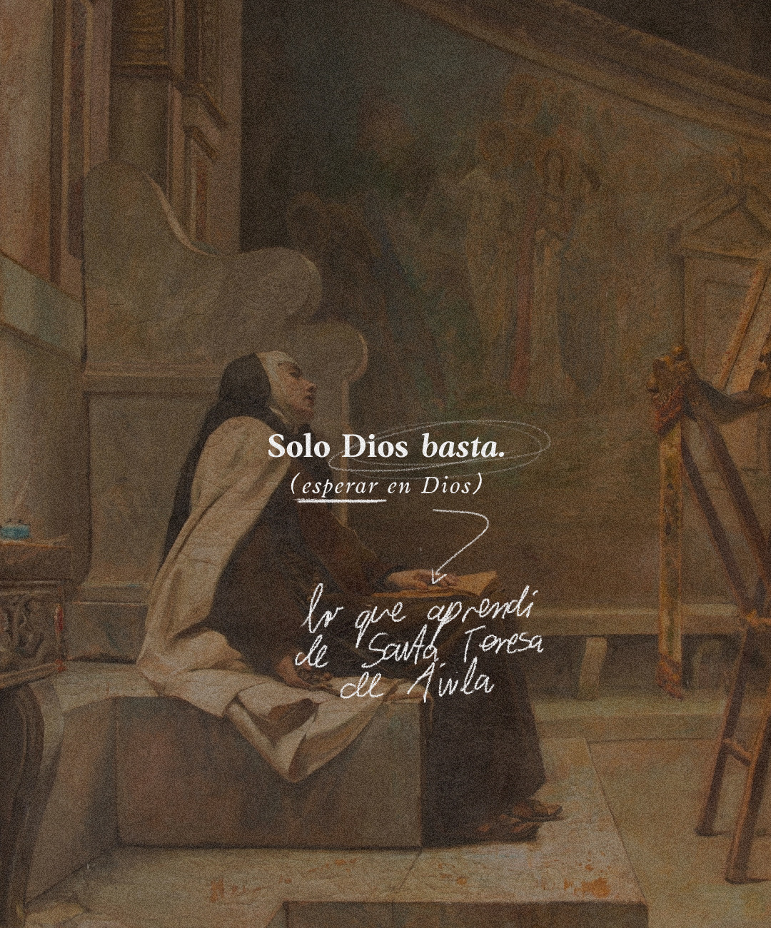 Solo Dios Basta Voluntas Tua